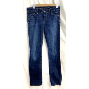 Citizens Of Humanity Jeans  Size 29 Ava Low Rise Straight Leg Dark Blue   -056